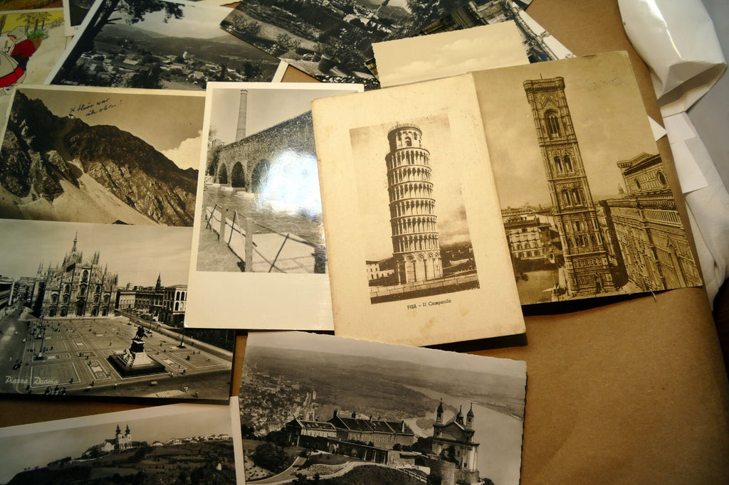 23 Mix lot of posted Postcard from Europe Italy Austria Hungary from 1920-1950's