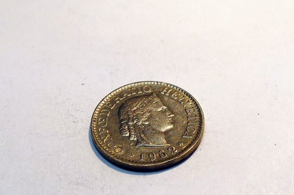 Coin Switzerland 1962 10 Rappen Confederatio Helvetica