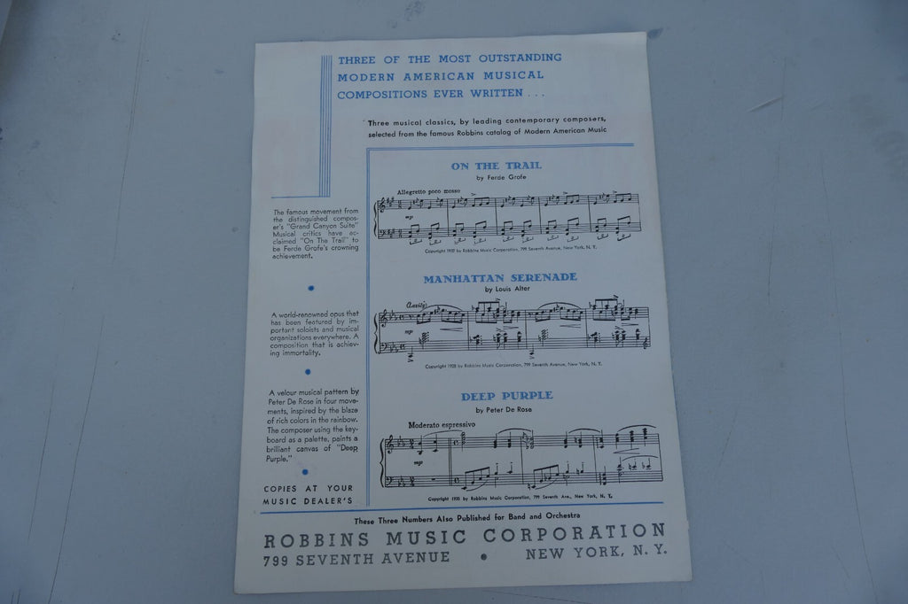 Lullaby In Rhythm by Benny Goodman and others 1938 Robbins Music Co.