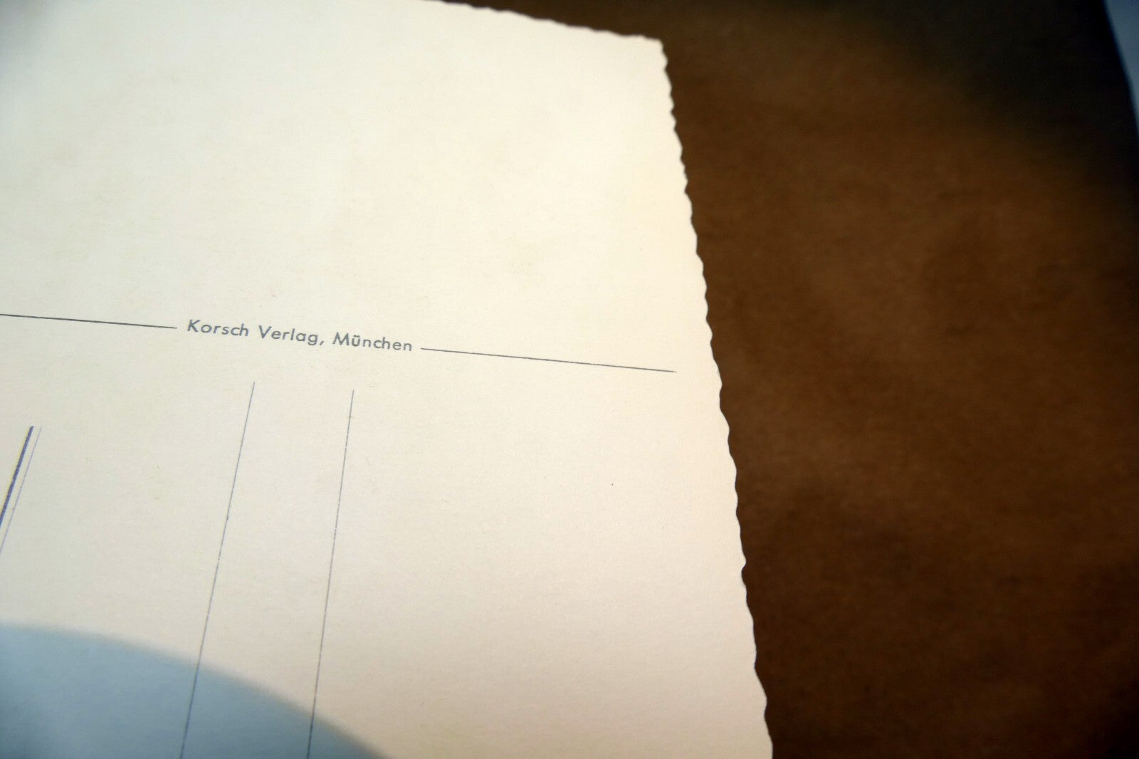 Adolf KORSCH VERLAG Postcard Munchen Boy with Flowers - Unposted Art