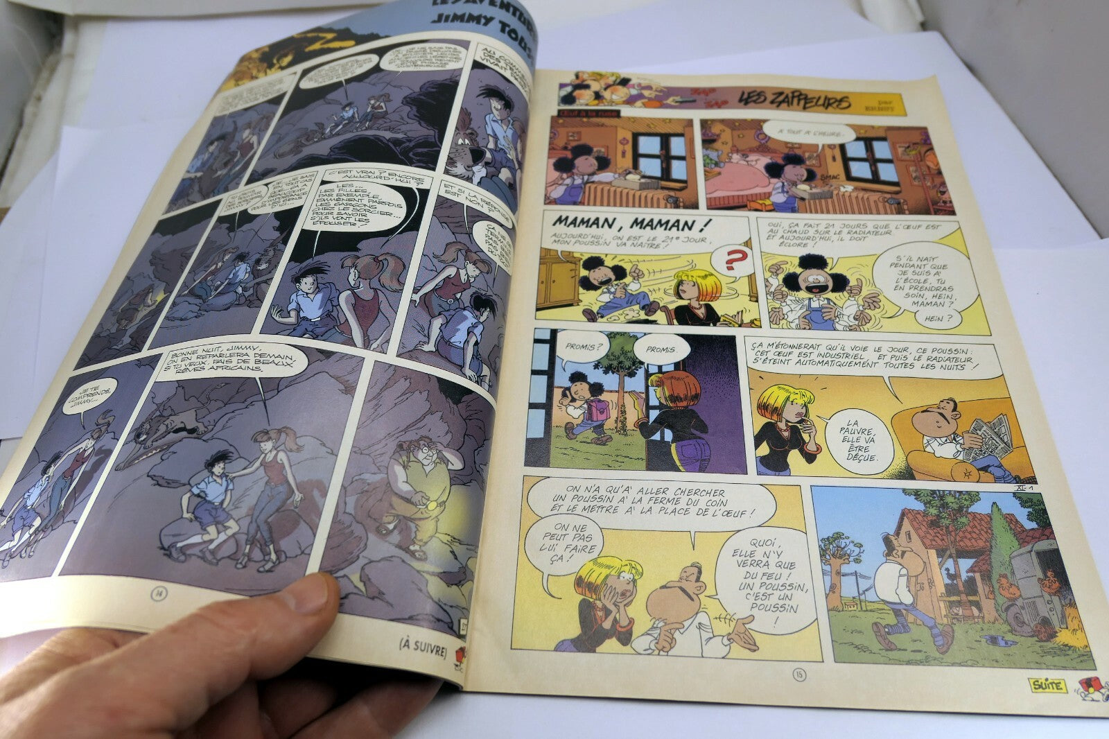 Spirou nº 2981 de 1995 tbe Les Femmes En Blanc Nationale Zero Comics French