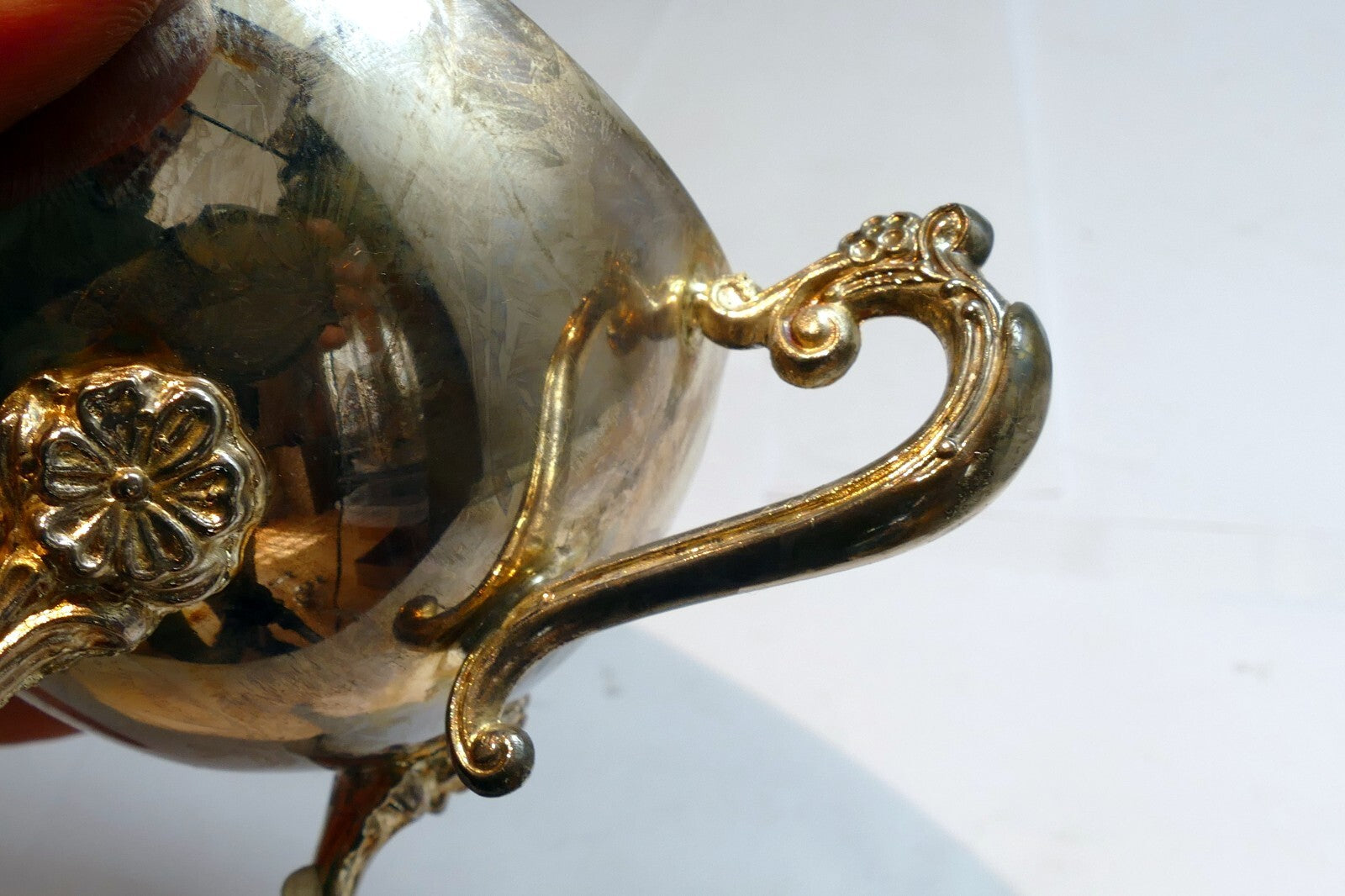 SILVER  PLATE  CREAMER  made in Indonesia