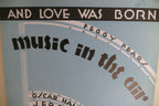 And love was born sheet music 1932 by jerome kern from "music in the air" musical