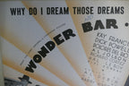 Why do i dream those dreams sheet music 1934 by harry warren and al dubin from wonder bar