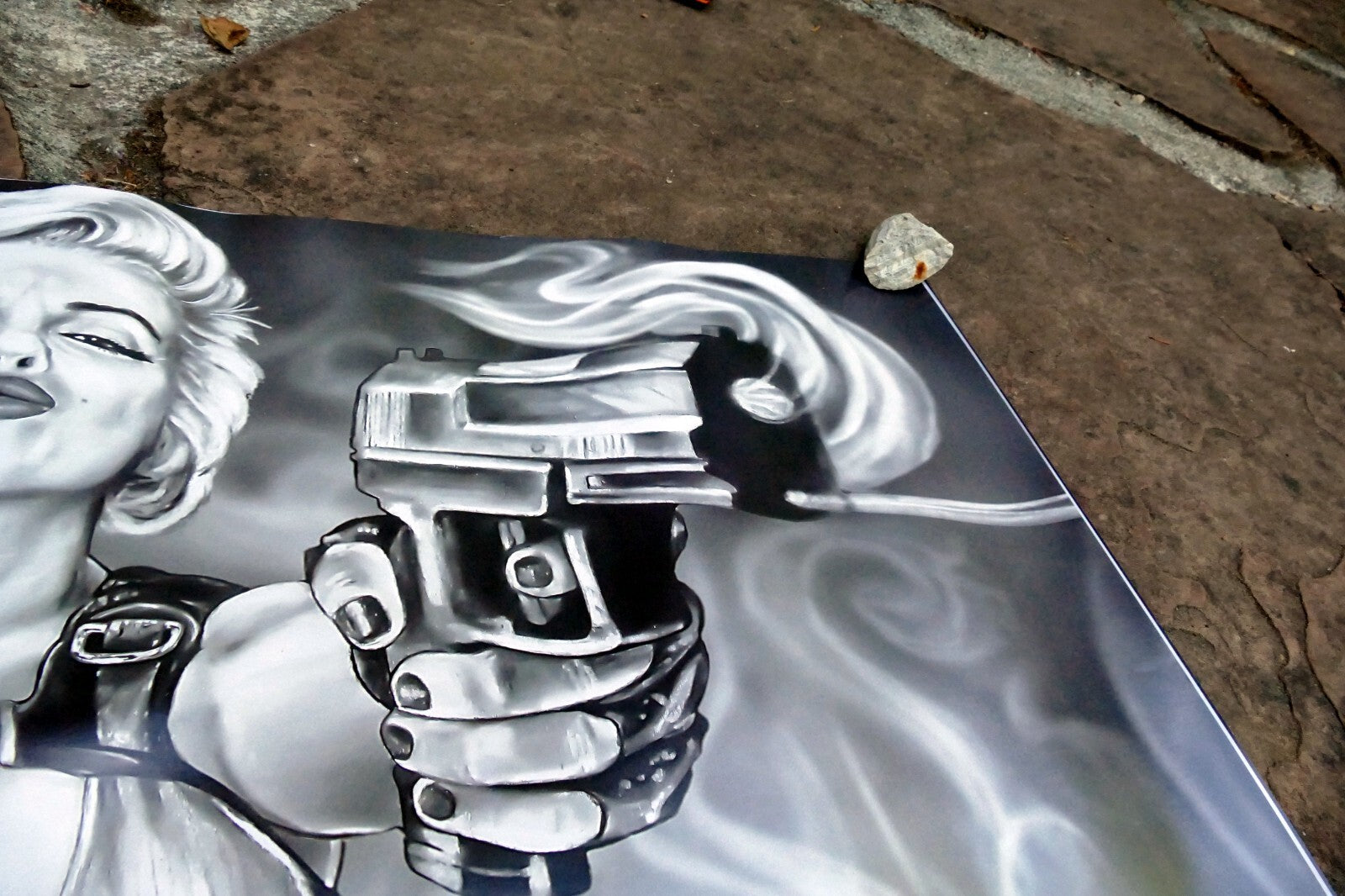 Marilyn Guns - James Danger Harvey 36in x 24in large wall poster