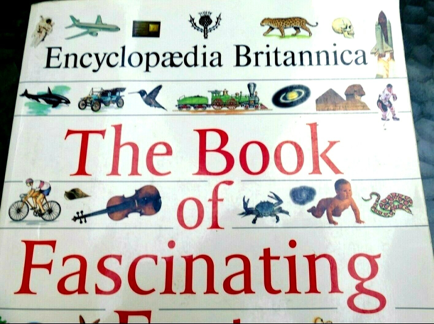 The book of fascinating facts encyclopedia britannica 1992 paperback for kids