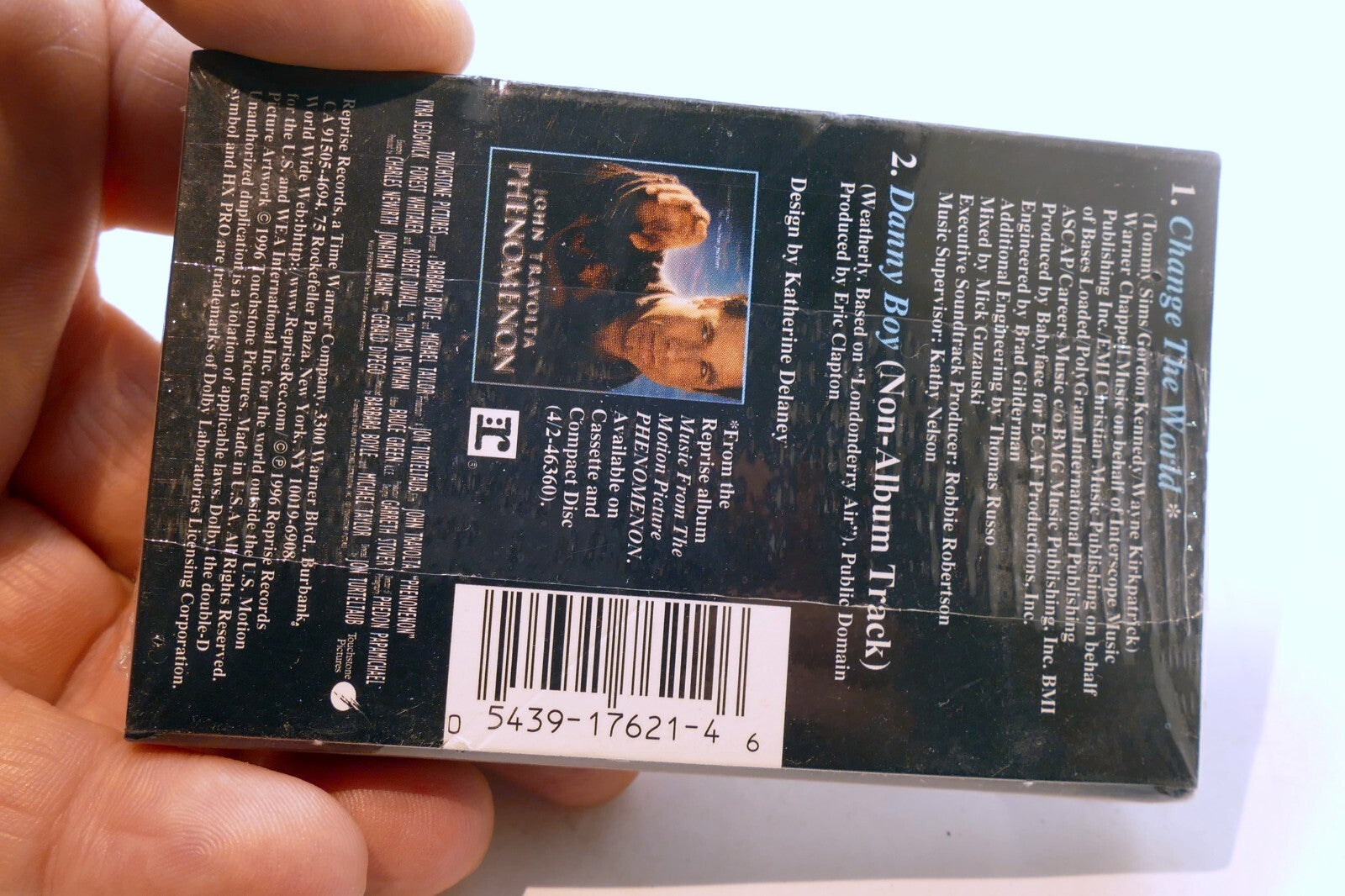 Eric Clapton Change The World (Cassette) Single 1996 new unopened