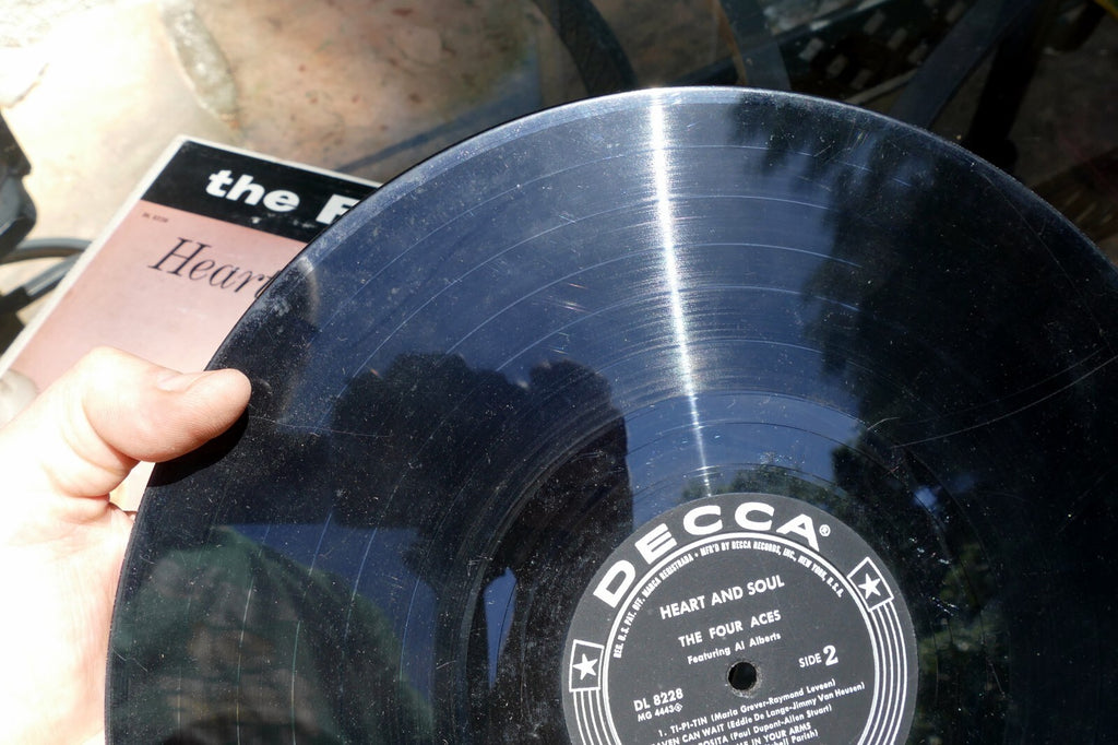 Four Aces Heart And Soul Record Album Vinyl LP DL 8228 Decca 1956