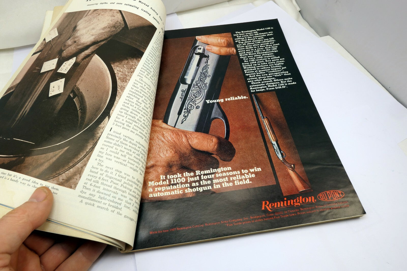 Filed & Stream Magazine June 1967 "they plan to take your GUNS AWAY" for Pilots