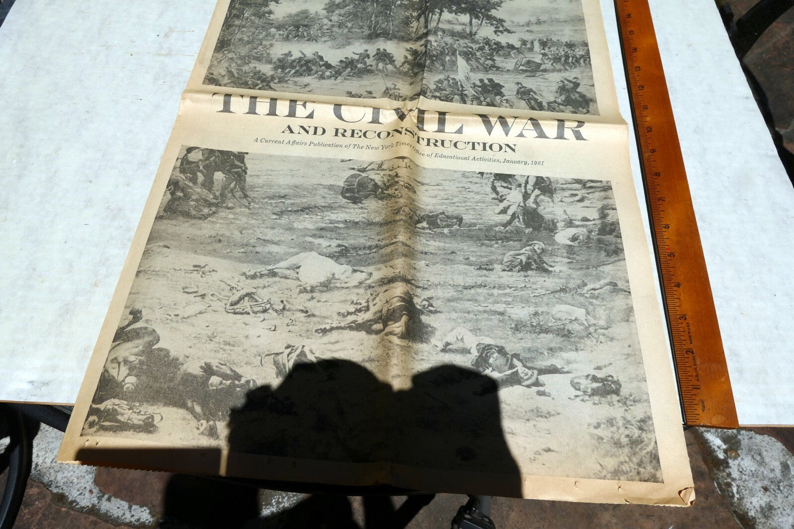 New York Times November 2,  1861 - Reprint - Civil War Reconstruction