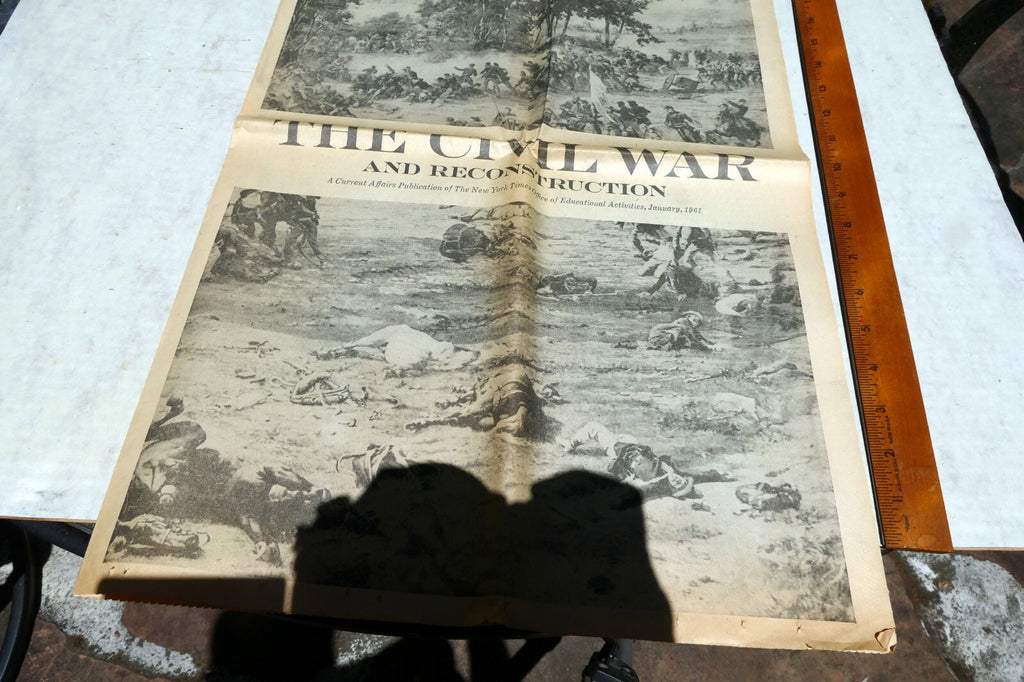 New York Times November 2,  1861 - Reprint - Civil War Reconstruction