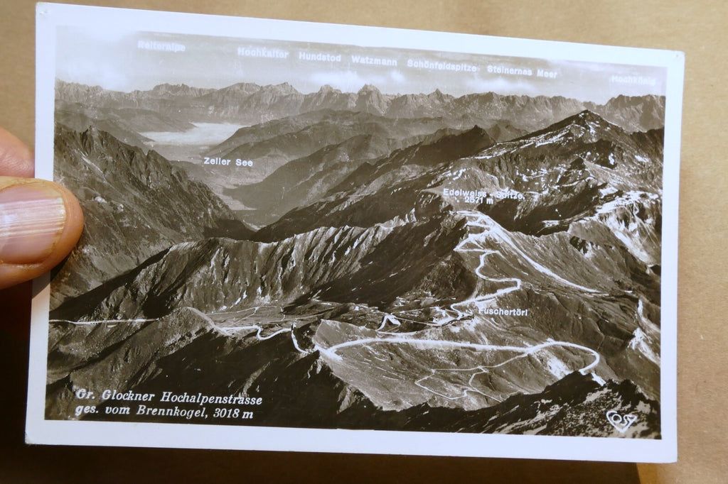 Großglockner - Gr. Glockner Brennkogel Alpine Road postcard Austria - unposted
