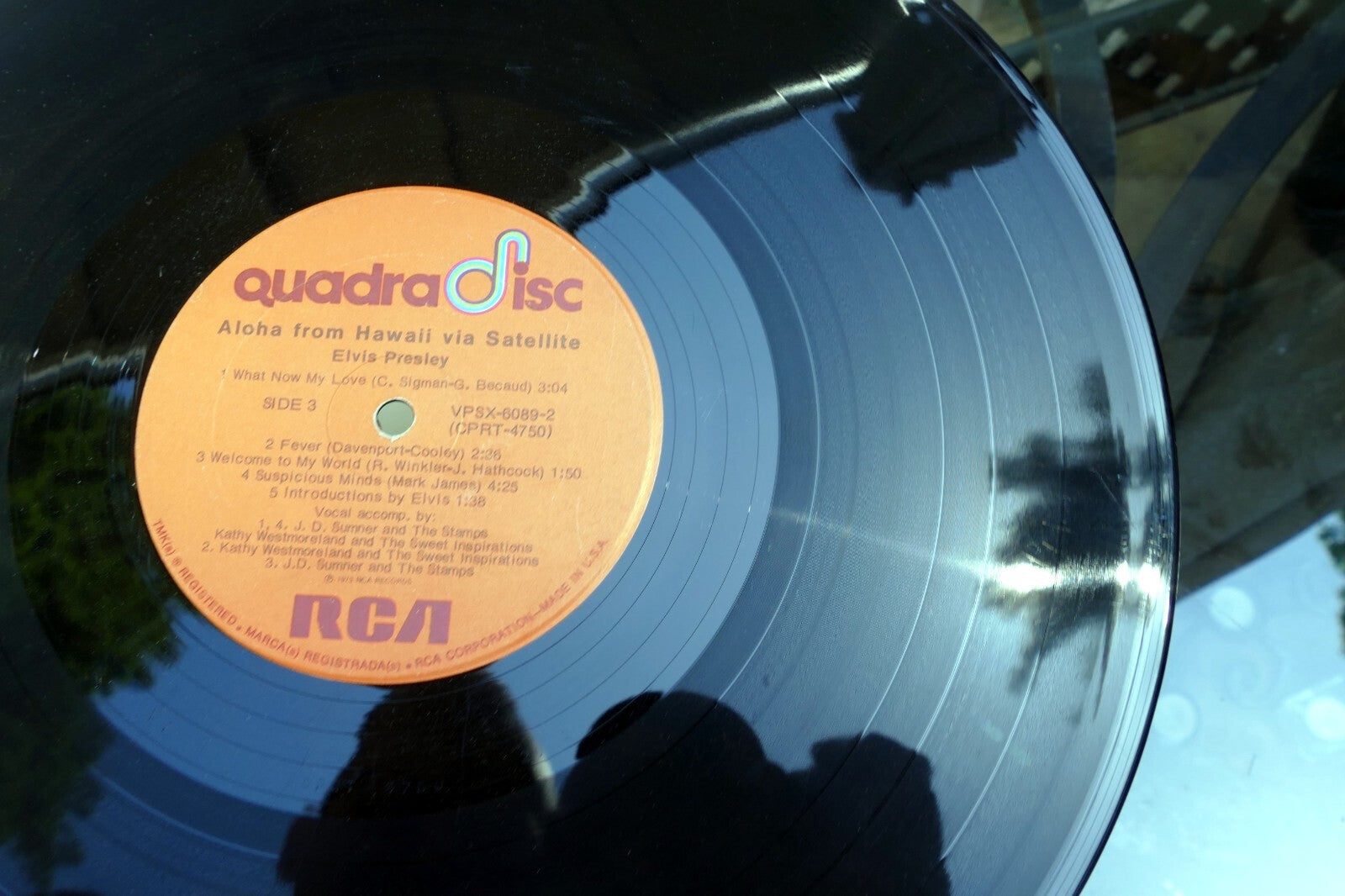 Elvis Presley LP Aloha From Hawaii Via Satellite   RCa Victor M- Quad