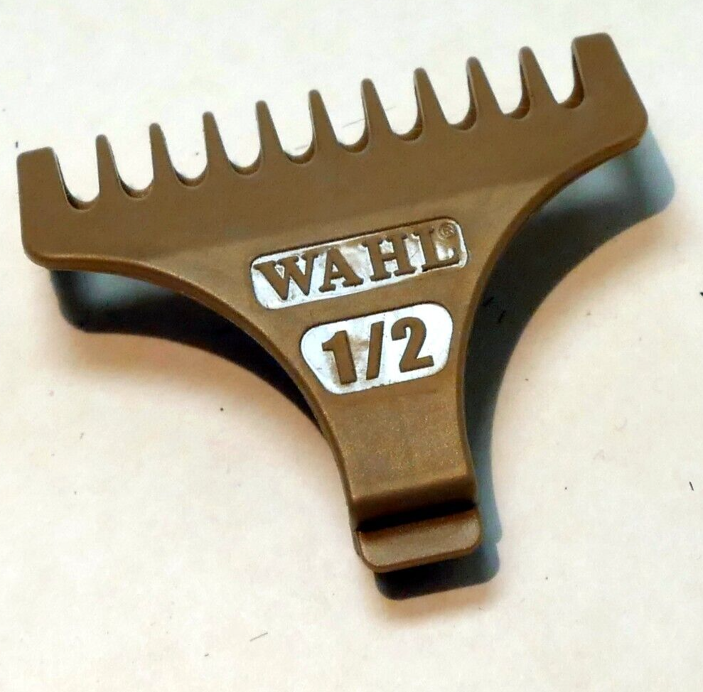 # 1/2 wahl guide comb attachment   used 1.5mm 1/16"