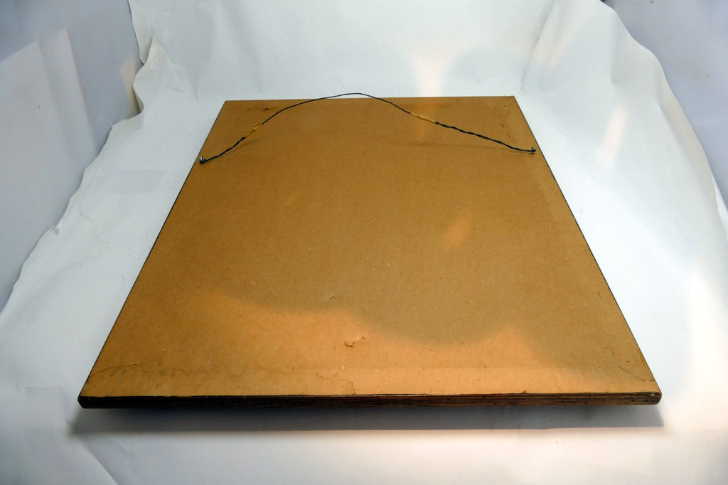 Framed Fashion Print Frank Leslie���s Lady���s Magazine Blue-Yellow 1870's