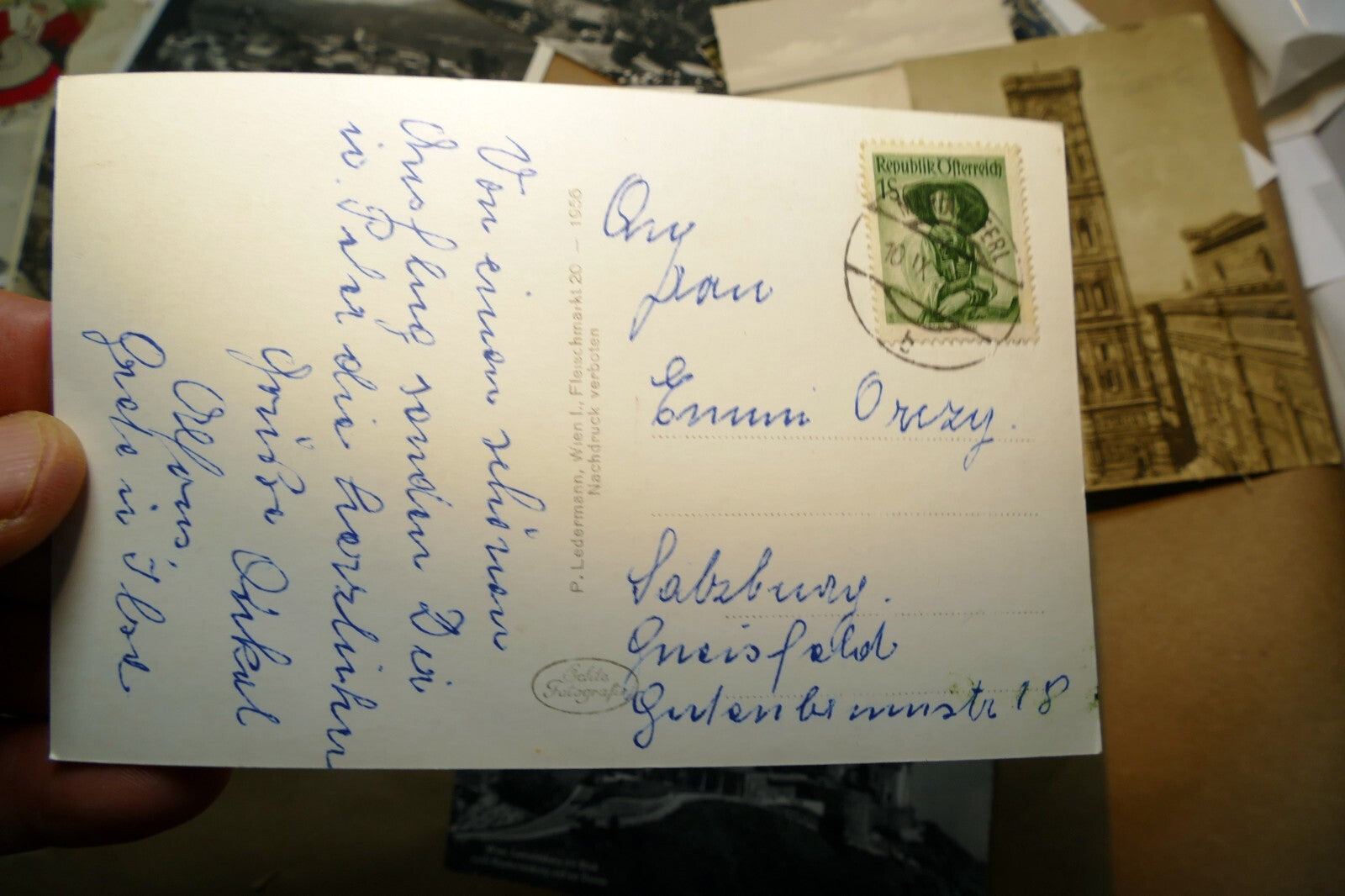 23 Mix lot of posted Postcard from Europe Italy Austria Hungary from 1920-1950's