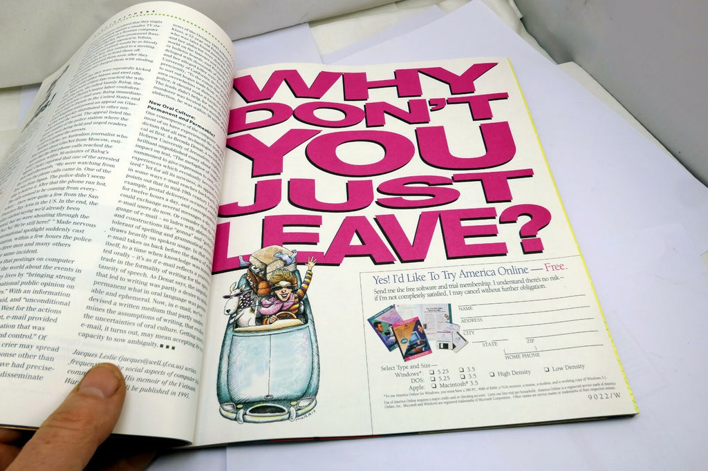 WIRED MAGAZINE March 1994 Laurie Anderson MUDs- sex with FurryMuckers