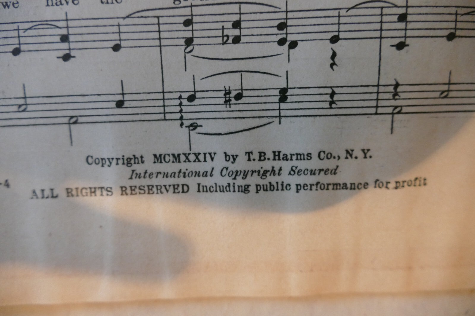 A year from today, sheet music 1924, from "sitting pretty", by jerome kern, p. g. wodehouse