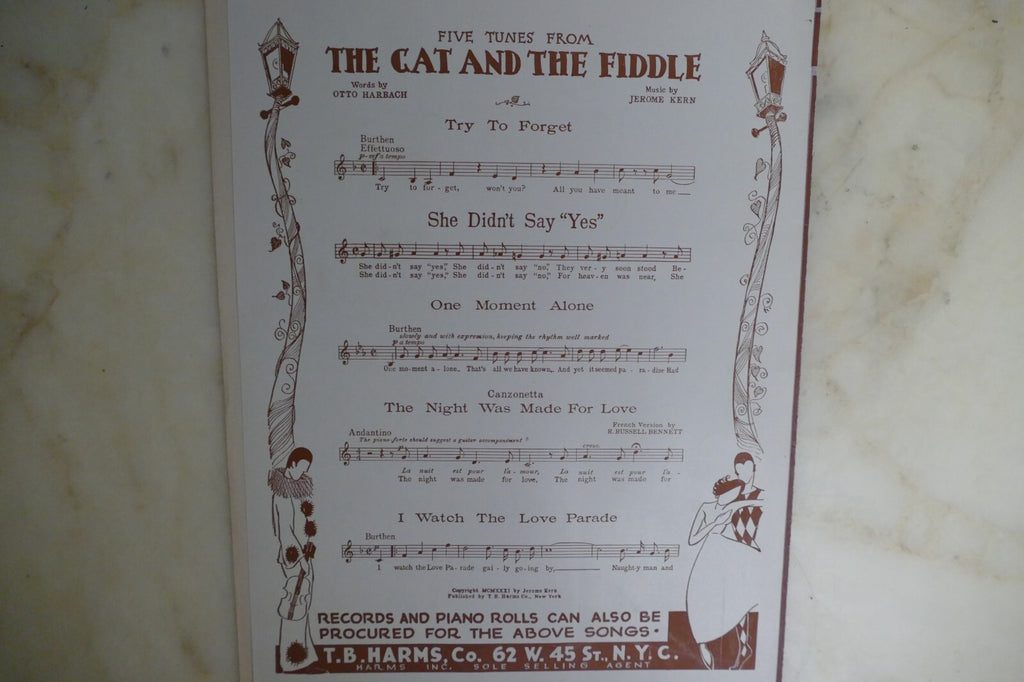One Moment Alone 1931 by Jerome Kern from The Cat And The Fiddle
