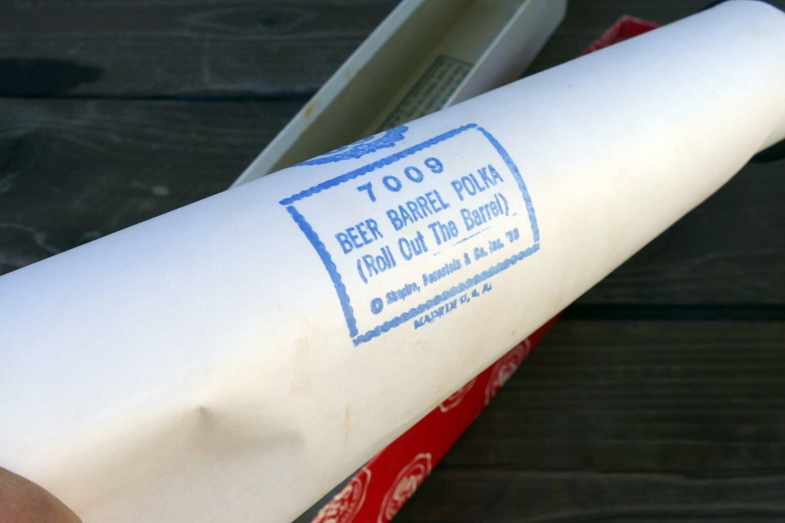 QRS Word Roll 7009 Beer Barrel Polka