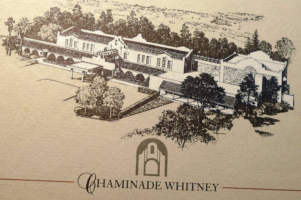 Chaminade whitney resort & spa postcard   unposted santa cruz california usa