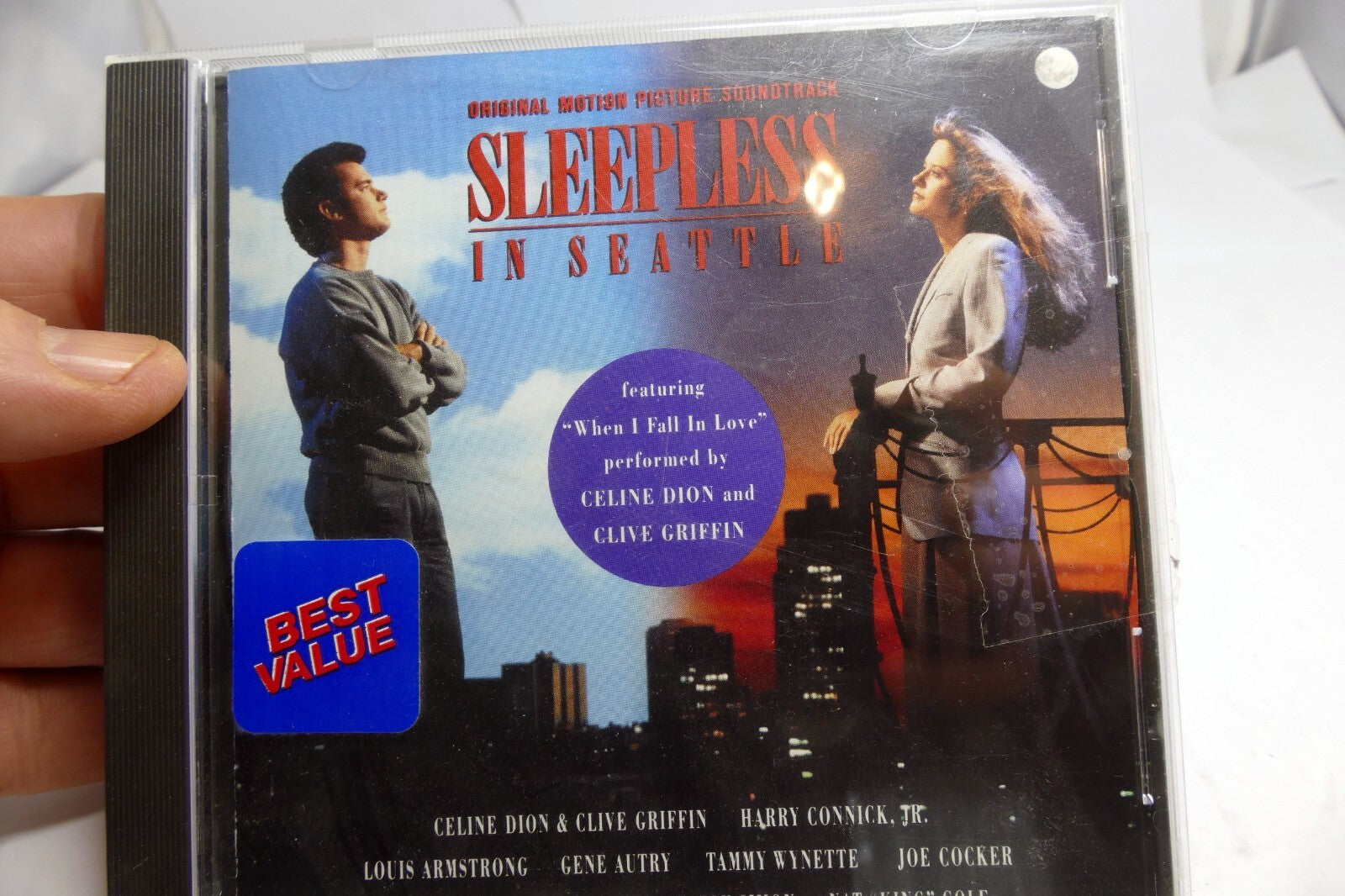 Sleepless in seattle various artists   original soundtrack cd 1993 sony music