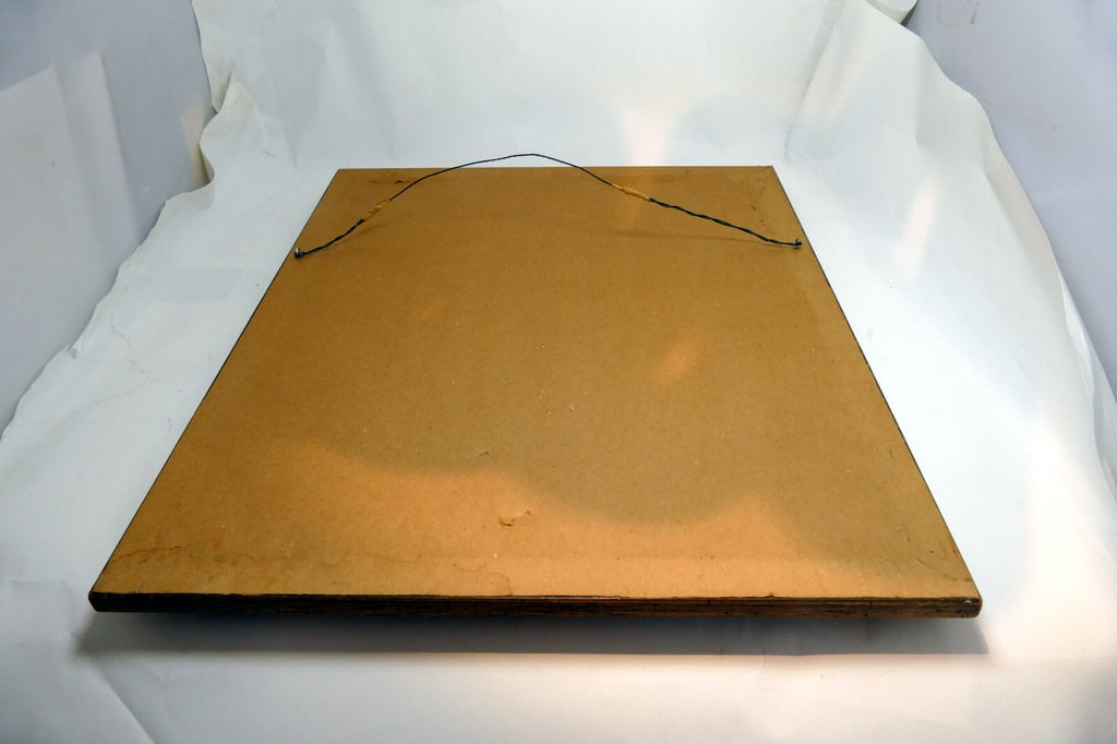 Framed Fashion Print Frank Leslie���s Lady���s Magazine Blue-Yellow 1870's