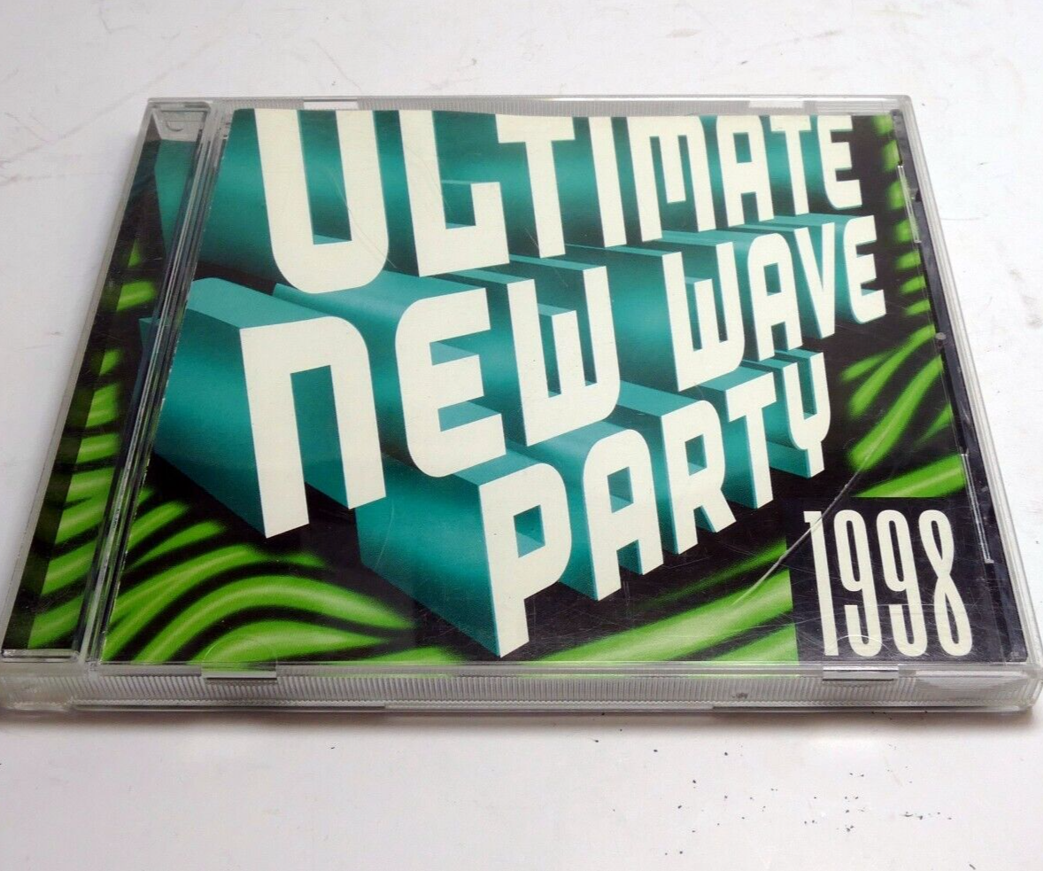 Various artists : ultimate new wave party 1998 music cd arista records 07822 18985 2
