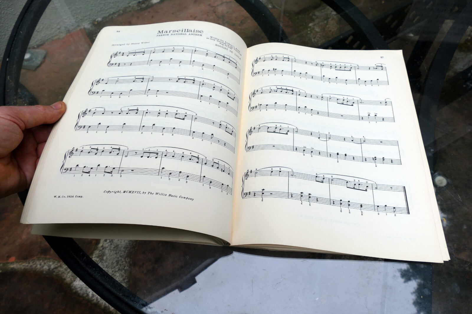 53 Whole world Loves Piano Solos Sheet music Willis Weber 5624 DIXIE LAND 1936