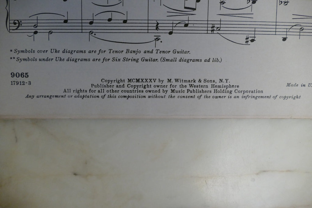 The Words Are In My Heart 1935 by Harry Warren and Al Dubin from Gold Diggers