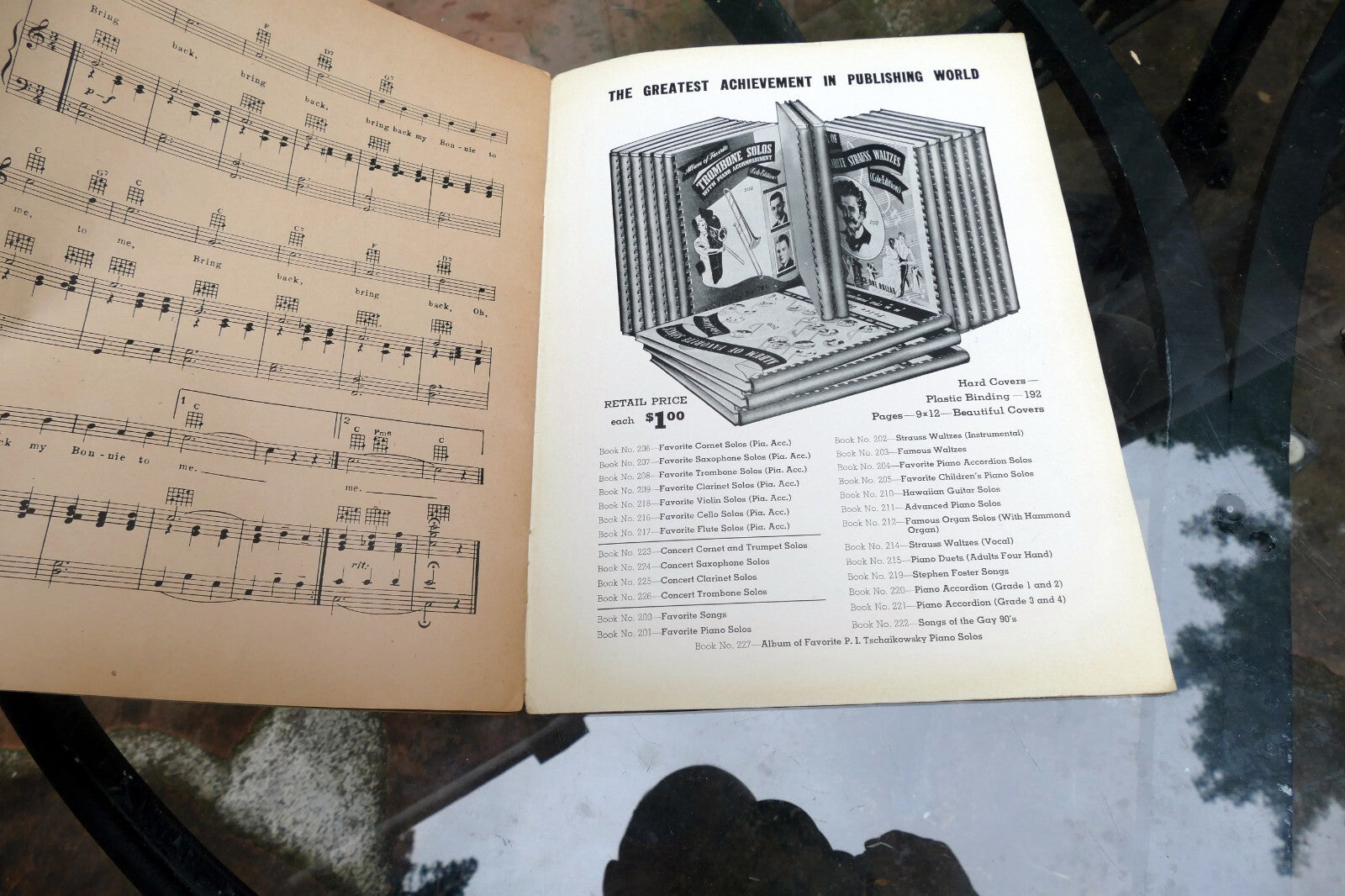 Modern Library Favorite Songs Book No 1 Sheet Music 1939 Cole Publishing Chicago