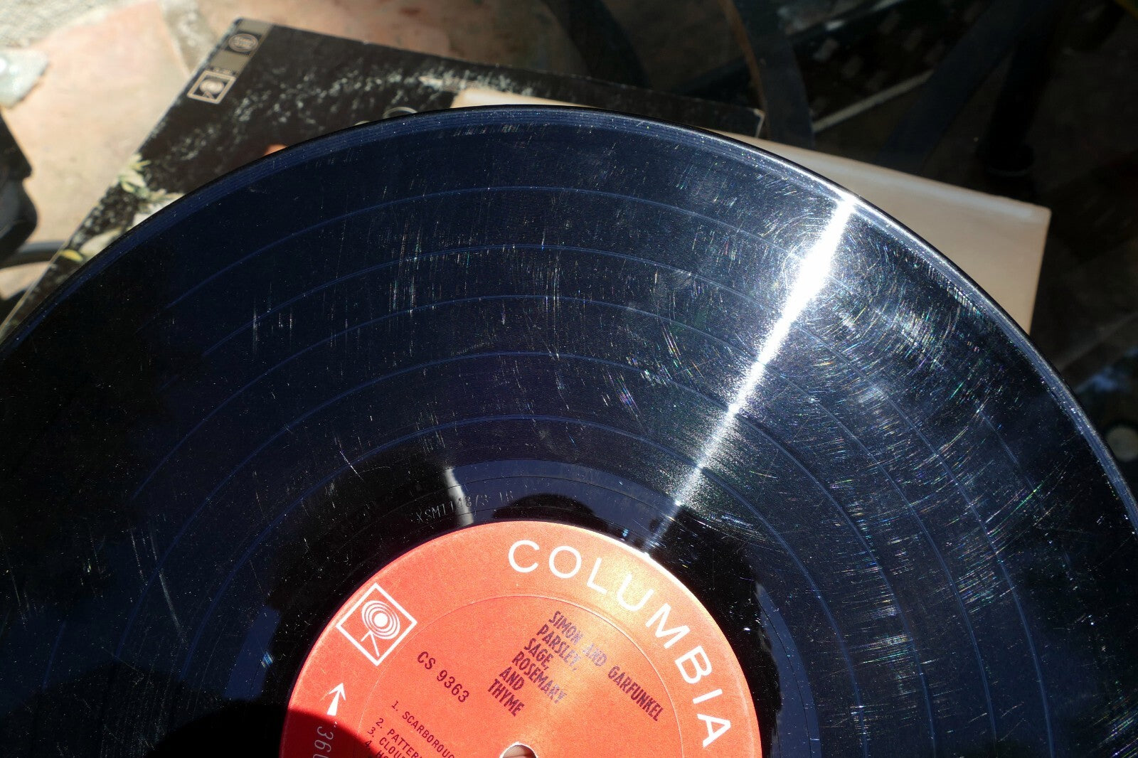 Simon & Garfunkel "Parsley, Sage, Rosemary And Thyme" CS 9363  vinyl LP  record