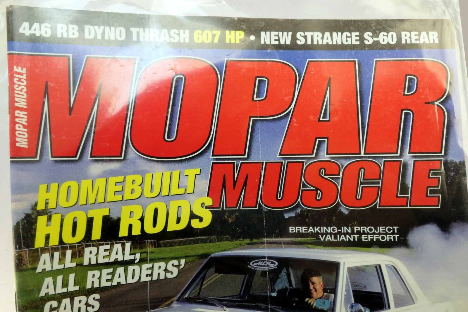 Mopar Muscle Magazine October 2005 Homebuilt Hot Rodds cars 446 RB Dyno 607HP