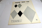 Talkin' 'Bout You by Ray Charles   1958  Sheet Music