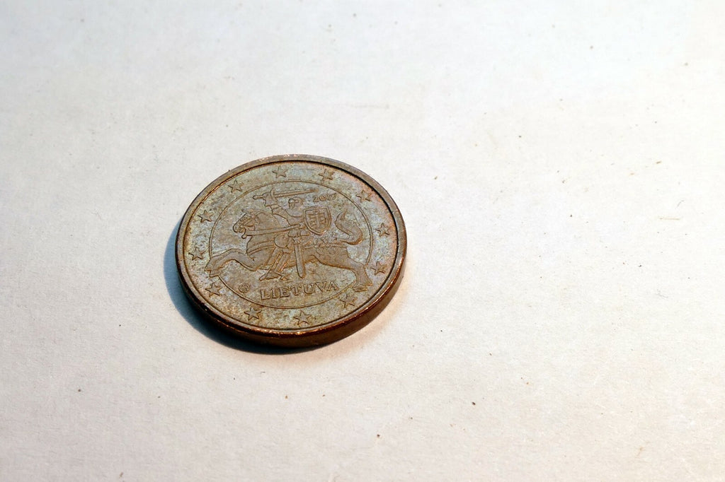 1 Euro Cent coin  2017 Lietuva Lithuania