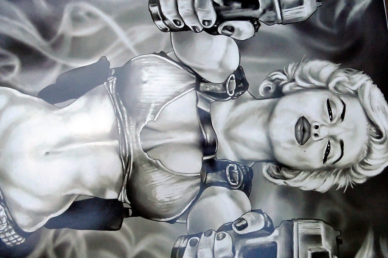 Marilyn Guns - James Danger Harvey 36in x 24in large wall poster