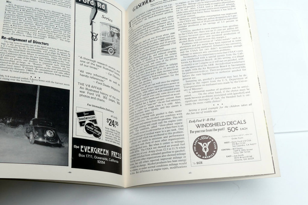 V8 Times Ford V-8 Enthusiasts Magazine July/August 1979 Woodie Fisher's '41 conv
