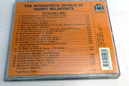 Cover art only Wonderful World Harry Belafonte 22 Golder Hits  (NO CD included)