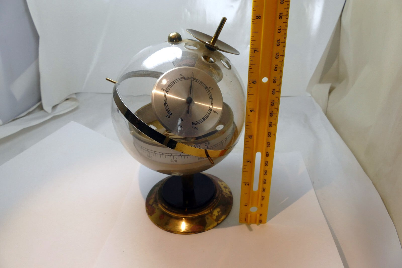 BGM Barometer Brass Sputnik West Germany