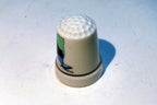 Porcelain New York Brooklyn Bridge Souvenir Thimble