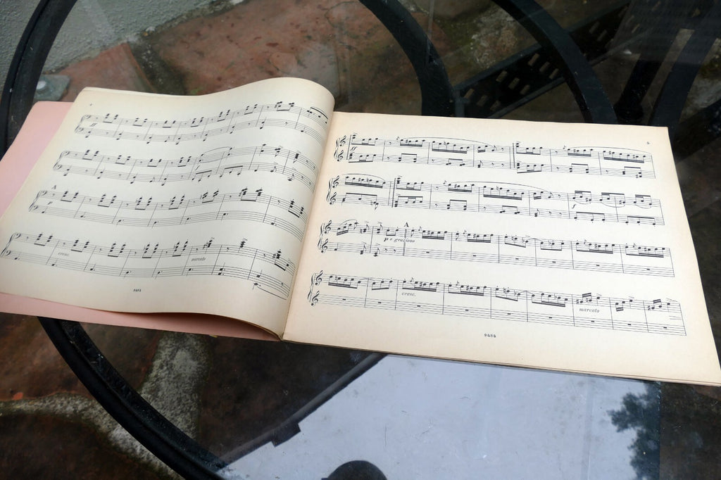 Moritz Moszkowski Soanische Tanze Sheet music Klavier 4 Handen 2125 Piano 1925