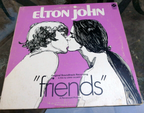 Elton john, original vinyl lp, friends soundtrack, 1971 elton john vg paramount