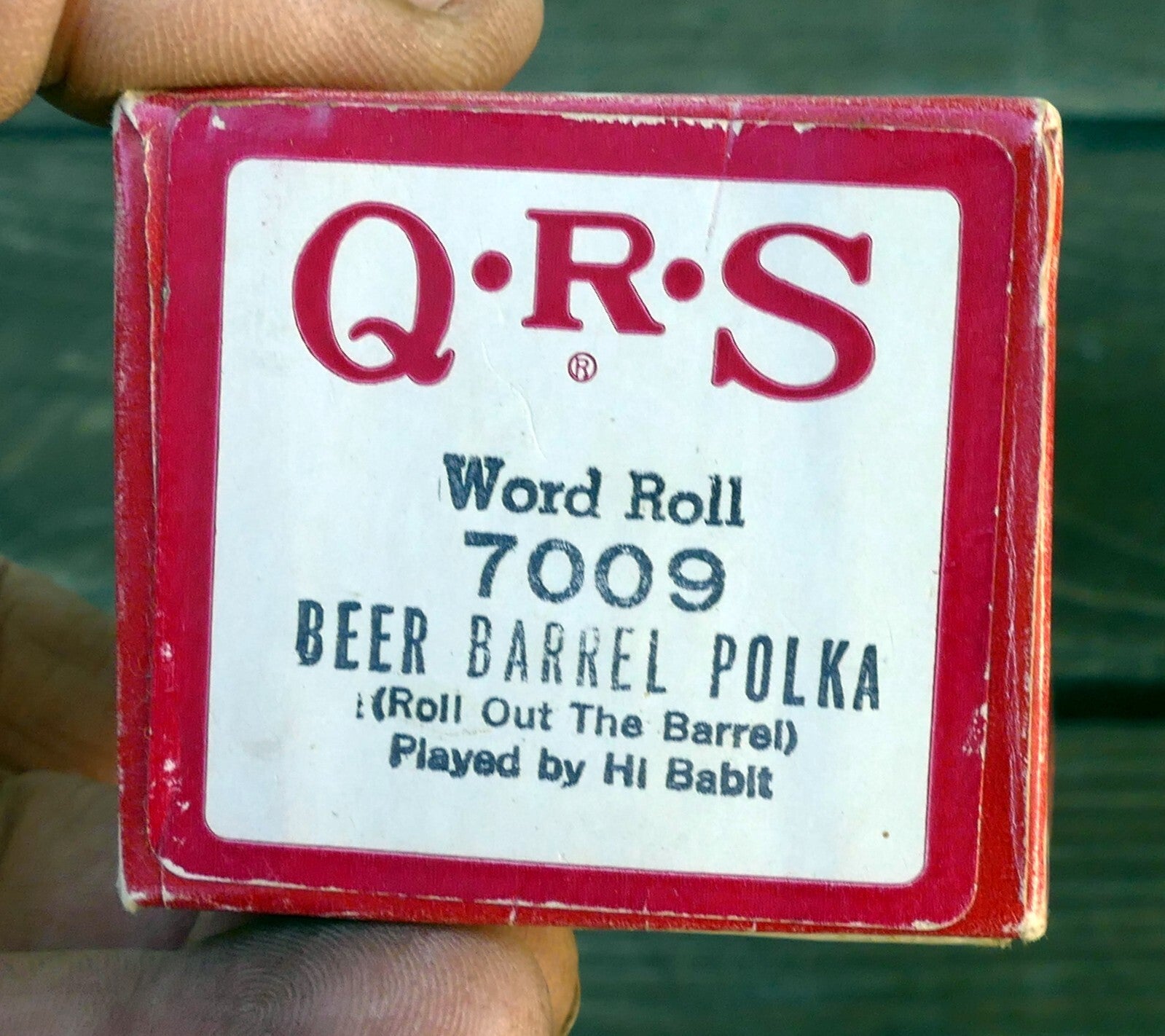 Qrs word roll 7009 beer barrel polka