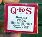 Qrs word roll 7009 beer barrel polka