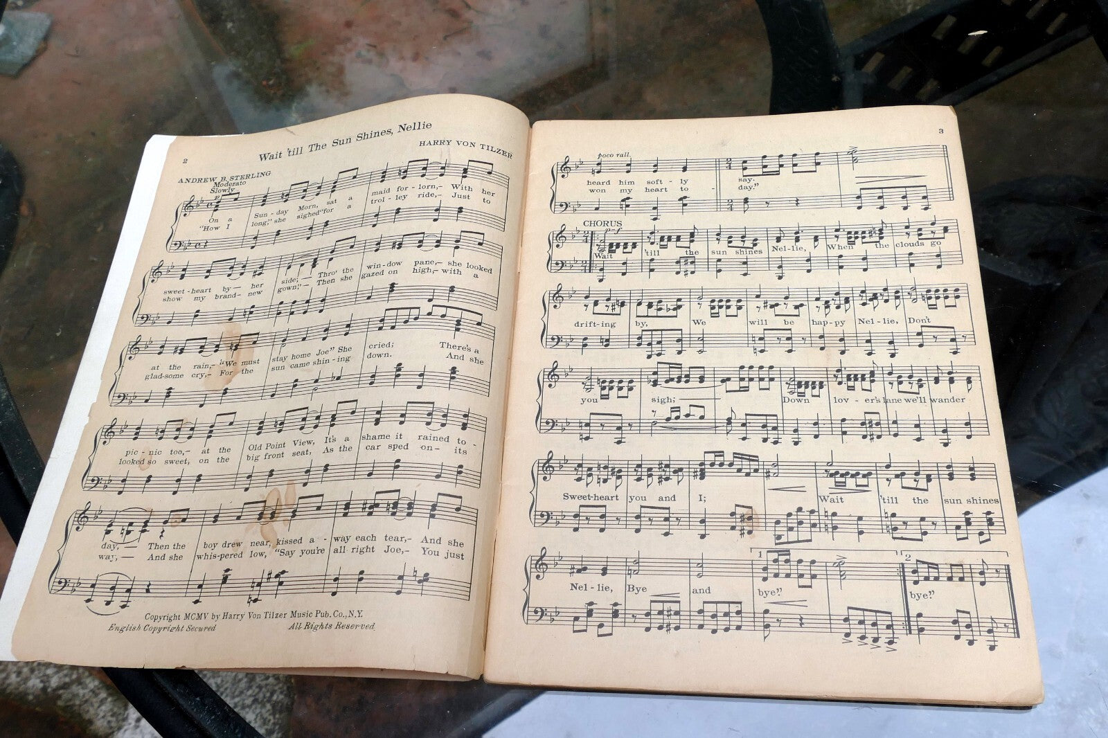 Harry Von Tilzer's Favorite Hits Songs Sheet Music 1922
