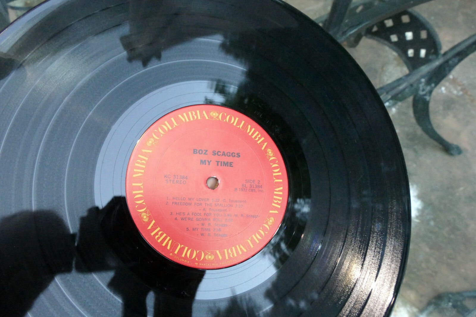 Boz Scaggs LP My Time Columbia KC 31384 1972