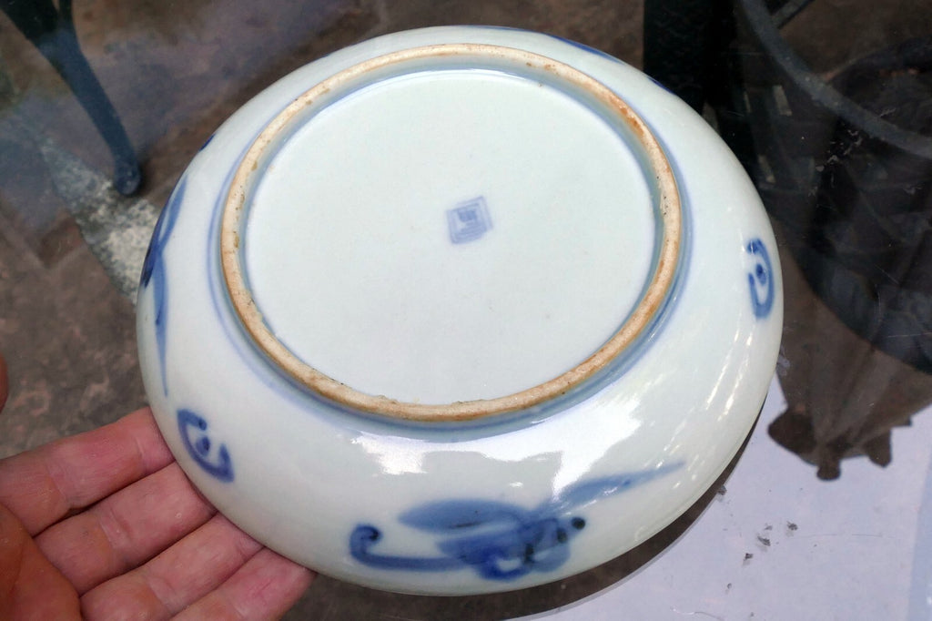 Japanese Imari-ware Colored porcelain Gold Peach PLATE/dish