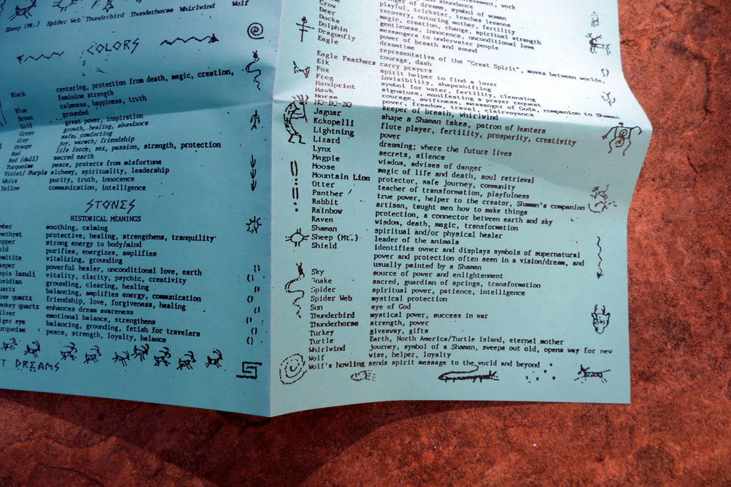 Antient Symbols Cross Cultural Meanings Native American Tribal Brochure