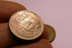 150 Mexico 50 X 3 Pesos Coin Benito Pablo Juárez García - pack lot of three 1986