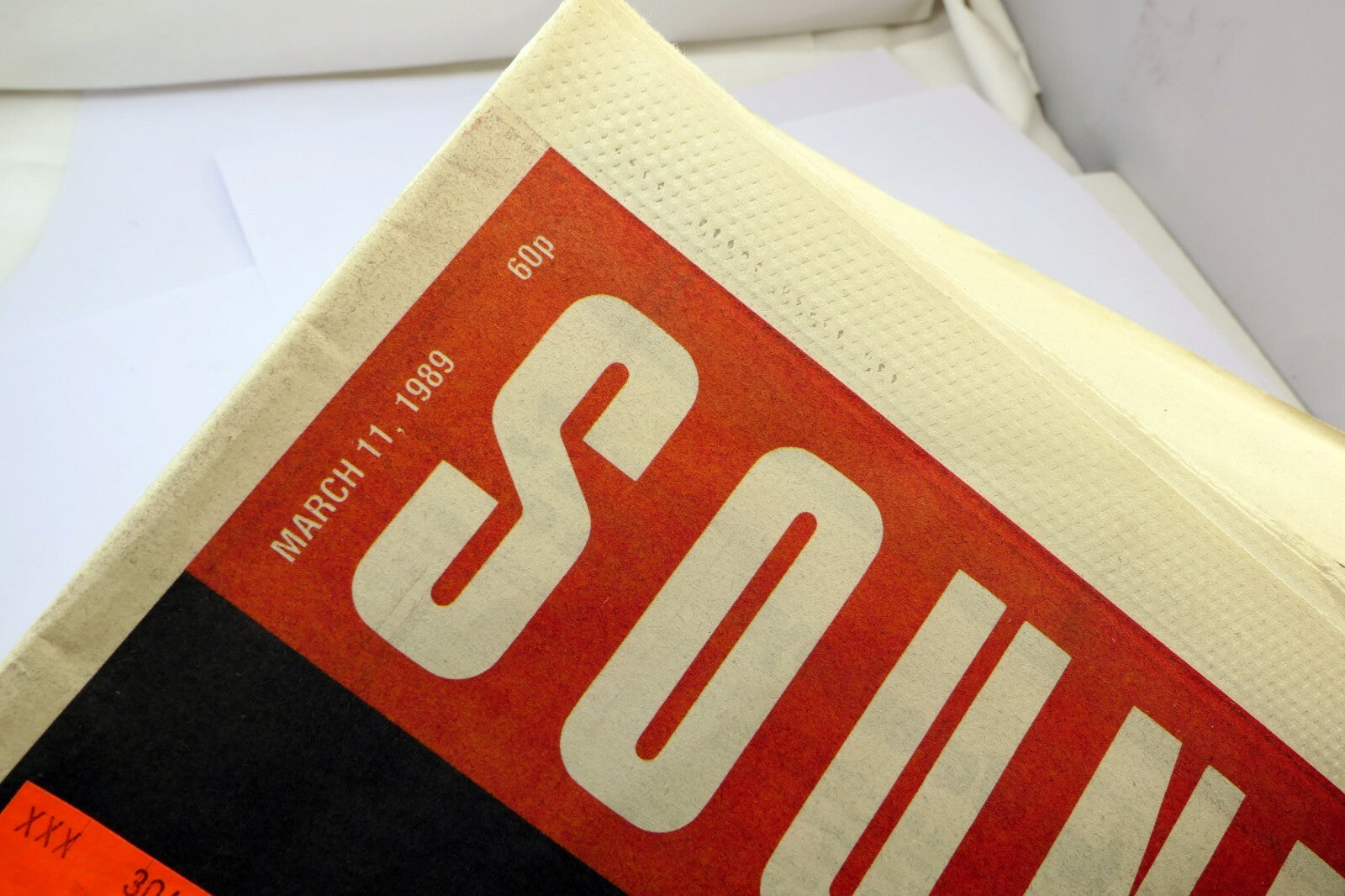 SOUNDS NEWSPAPER March 11 1989 music